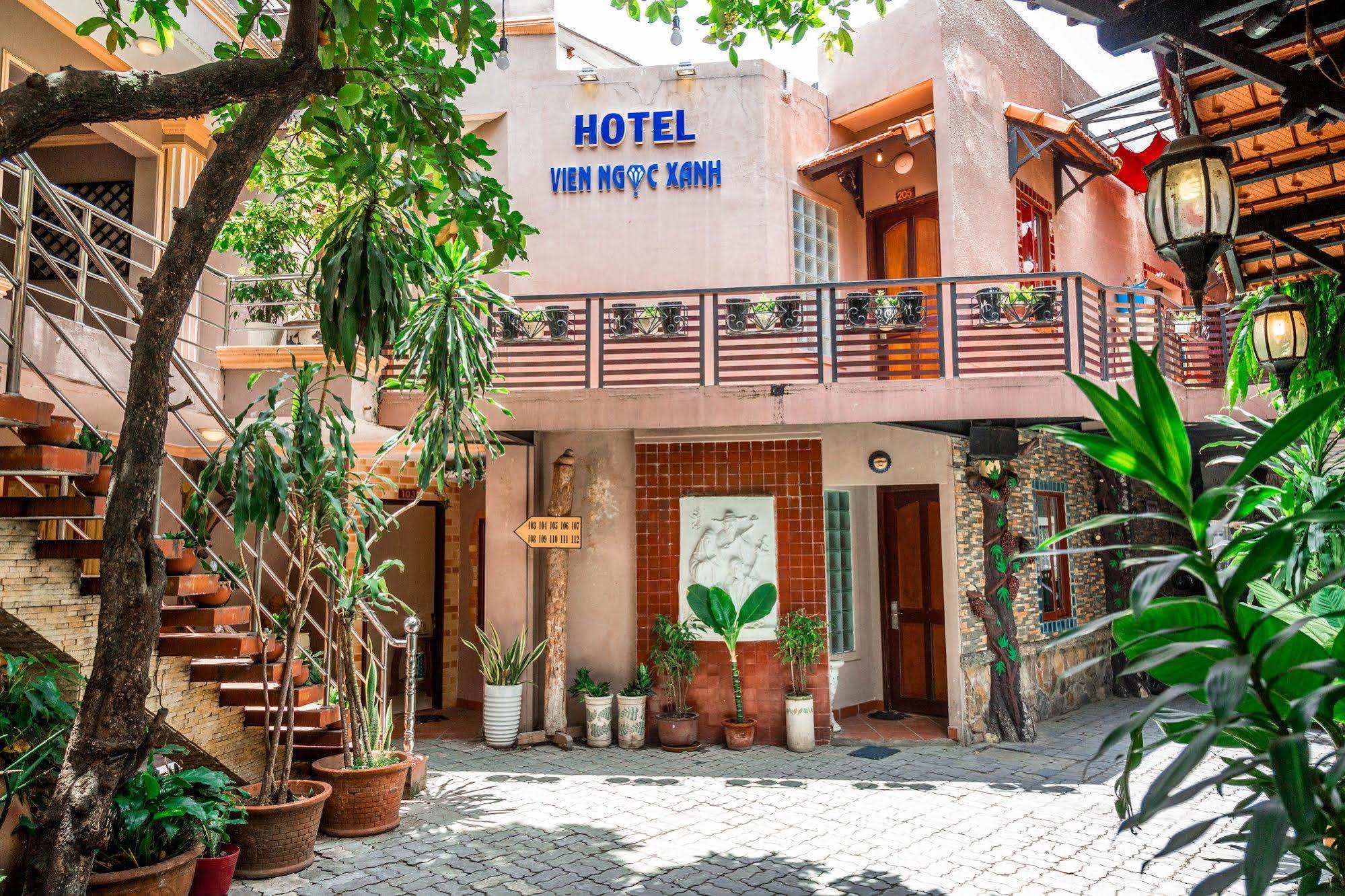 Vien Ngoc Xanh Hotel 1 Ho Chi Minh-stad Buitenkant foto